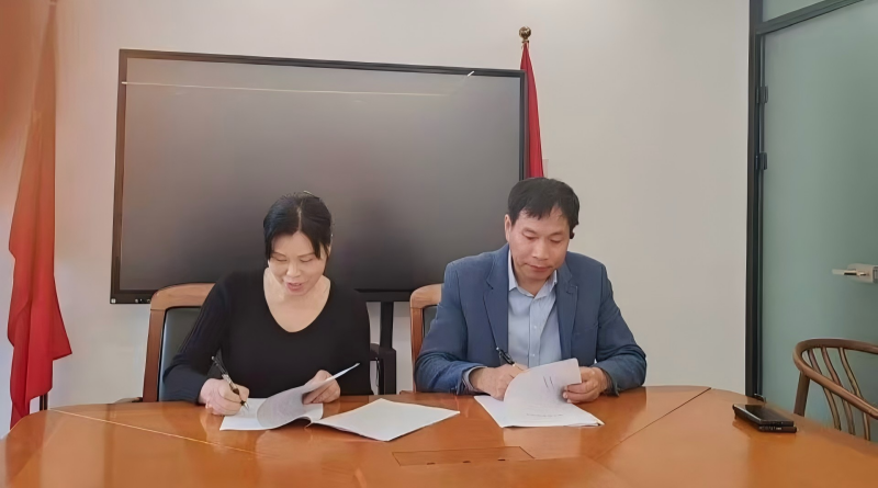 台州珍爱商务和北京藏象教育科技达成职业技能培训协议