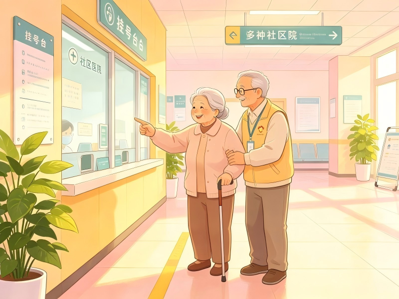 互助养老与陪诊服务
