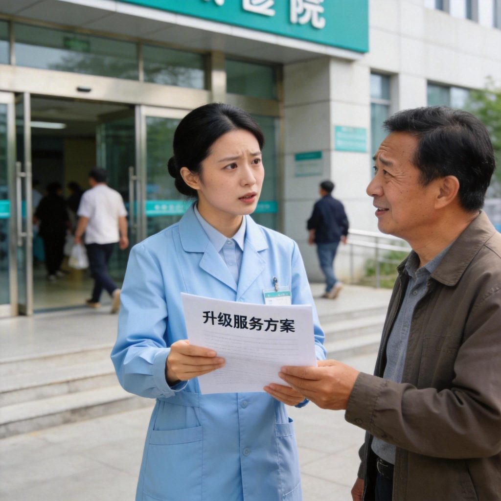 台州珍爱陪诊师为客户答疑